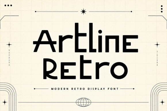 Artline Retro Font for Modern Branding