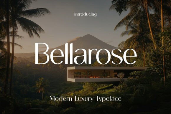 Bellarose Typeface for Modern Branding