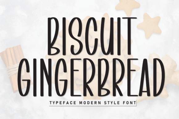 Biscuit Gingerbread: A Handcrafted Display Font for Editorial Design