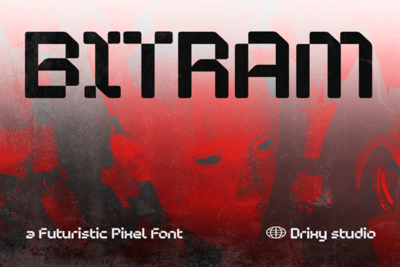 Bitram: The Ultimate Futuristic Pixel Font for Crafters