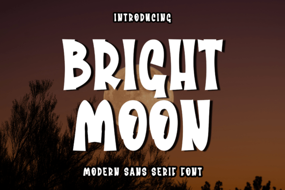 Bright Moon: A Sophisticated Script Font for Editors