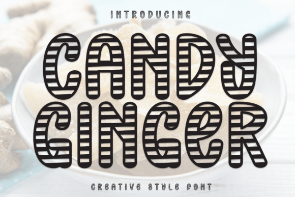 Candy Ginger: A Playful Display Font for Web Design