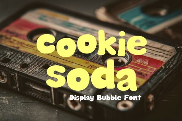 Cookie Soda: A Playful Display Font for Modern Web Design