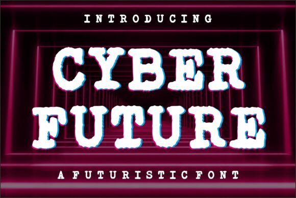 Cyber Future: The Ultimate Futuristic Display Font
