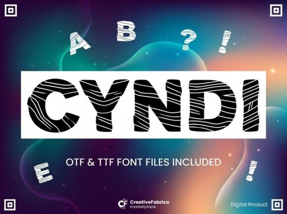 Cyndi: The Display Font That Elevates Brand Identity