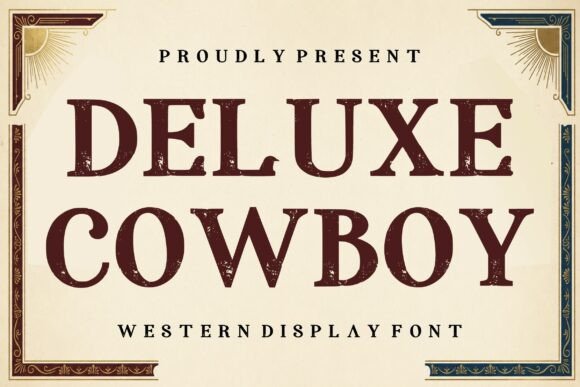 Deluxe Cowboy Typeface Review for Bold Branding