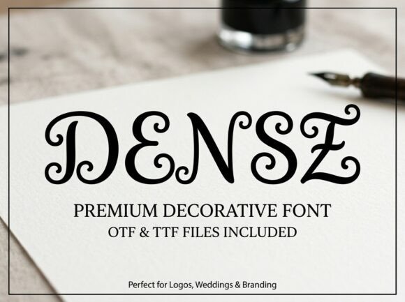 Dense Typeface for Elegant Web Design