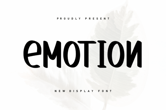 Emotion Font: A Handwritten Typeface for Cozy Branding