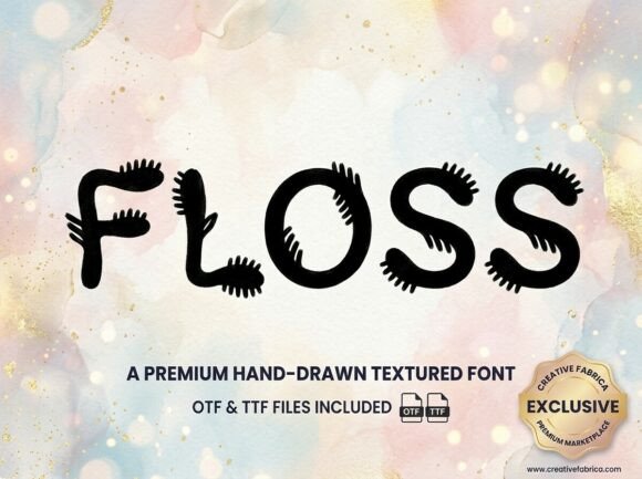 Floss Font: Elevate Your Handmade Brand