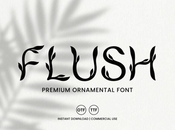 Flush Typeface for Editorial Design