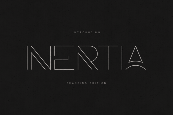 Inertia Branding Edition: A Refined Display Typeface
