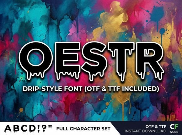 Oestr Display Font for Bold Campaign Headlines