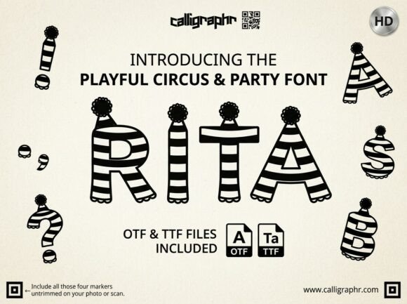 Rita Font Review: Playful Stripes for Makers