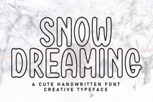 Snow Dreaming Typeface for Editorial Design