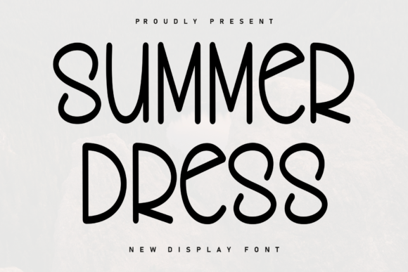 Summer Dress Font for Polished Brand Identity
