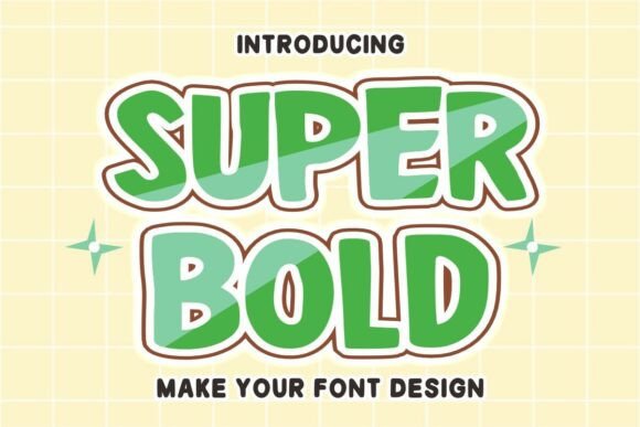 Super Bold Typeface for Impactful Branding