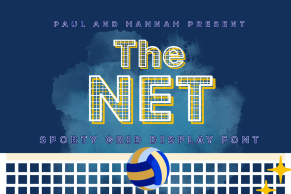 The Net: A Bold Display Font for Modern Branding