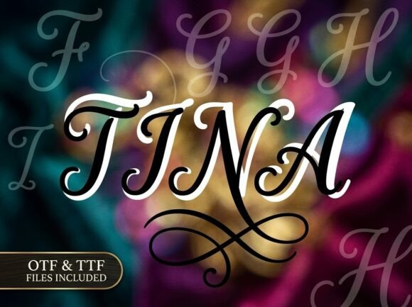 Tina: The Display Font That Elevates Your Brand